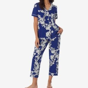 BedHead Blue Floral Pajama Set